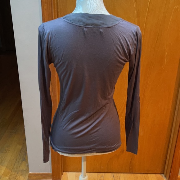 NWT Velvet by Graham & Spencer long sleeve tee. Size M - Picture 3 of 3